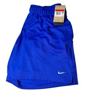 Large Nike blue training shorts nwt